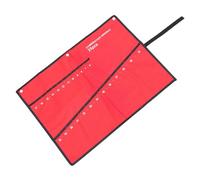 Gatuida Trousse à Outils Toile Oxford Pochette Roulante Multifonction pour Rangement Organisé de Clés Cliquets et Outils avec Ceinture Confortable pour Transport Ergonomique