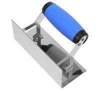 Gatuida Truelle à Angle pour Cloison Sèche en Acier Inoxydable Argenté Surface Lisse et Design Unique pour Lissage Rapide des Coins Lors des Travaux de Plâtrage