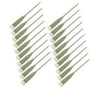 Gatuida Tubes à Fleurs Plastique 100 Pièces avec Bouchons Fournitures pour Art Floral 145Mm Rétention d'Eau pour Roses Œillets Chrysanthèmes Compositions Maison Jardin