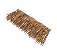 Gatuida Tuile De Chaume Simulée Tapis De Chaume Simulé Toit De Chaume Toit De Paille Décoration Dehors Artificiel De Plein Air Herbe Chaume Synthétique Matériel Pailles Patio Brun Ou