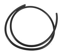Gatuida Tuyau de Carburant en Polyuréthane Noir 1 Mètre pour Moto et Voiture, Durite Renforcée Adaptée Transport de Fluides Résistance Uniforme la Température la Dureté