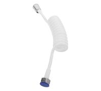 Gatuida Tuyau de Flexible à Ressort pour Bidet Portable Accessoire Étanche pour Camping et Caravane Manchette Pratique à Haute Pression Économiseur Eau Blanc