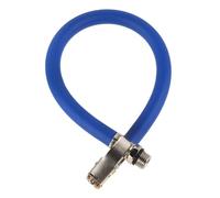 Gatuida Tuyau de Gonflage pour Pompe à Air 12,5 Mm Bleu, Rallonge de Valve de Pneu, Accessoire pour Compresseur et Gonfleur, Entretien Voiture et Moto, Usage Quotidien