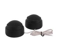 Gatuida Tweeters Audio de Voiture Piézoélectriques Universels, Paire Compacte à Dôme, Résistants la Chaleur la Corrosion, Haut-parleurs Tweeter pour Système Stéréo Automobile,
