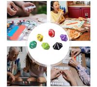 Gatuida Unité Dizaine Centaine Millier Dix Mille Cent Mille Accessoires de Jeu de Société Légers et Portables pour Fête et Loisirs Couleur Aléatoire Couleur Aléatoire