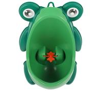Gatuida Urinoir Suspendu pour Garçon et Filles Garçon en Pp Vert Réservoir Amovible et Roue D'eau Rotative, Design Cartoon pour Apprentissage du Pot en Salle de Bain Style Plusieurs styles