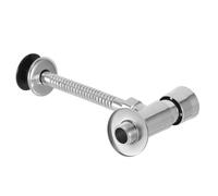Gatuida Valve et Bouton Poussoir en Acier Inoxydable pour Urinoir de Chasse Manuelle Mécanisme de Rinçage Différé Installation Facile pour Toilettes Publiques et Commerciales
