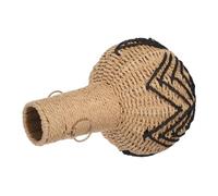 Gatuida Vase Décoratif Papier Tressé Main Panier pour Fleurs Séchées Support pour Centre de Table Champêtre Décoration Polyvalente pour Salon et Mariage