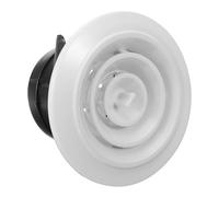 Gatuida Ventilation Ronde à Volet Rotatif Couvercle de Ventilation pour Extracteur et Climatiseur Support Mural