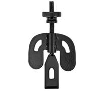 Gatuida Verrou de Porte Portable en Acier Inoxydable 304 Bloque-Porte Compact Noir Serrure de Sécurité pour Voyage et Protection des Femmes Seules Butée de Porte Pratique pour Hôtel et