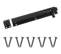 Gatuida Verrou de Sécurité Coulissant Pêne Allongé en Alliage d'Aluminium Protection Renforcée pour Fenêtres et Portes de Jardin