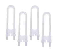 Gatuida Verrou De Sécurité Pour Placard Garçon Et Filles 4 Pièces, Verrou En u Réglable Sans Perçage, Adapté Pour Portes Cuisine Et Meubles, Empêche L'accès Aux Placards Jeunes Garçon Et f