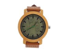 Gatuida Vert Poignet Quartz Bonjour Montres Mode Analogique Hommes Bracelet De Montre Wristwatch Watch Man Montre Homme Montre-Bracelet pour Homme à La Main Montre en Bois