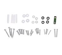 Gatuida Vis en Fer pour Support Tv - Kit de Vis de Fixation Robustes pour Montage Mural Téléviseur - Pièces de Support Tv Compatibles Installation Encastrée - Accessoires de Montage