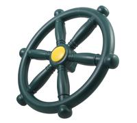 Gatuida Volant Gouvernail pour Bateau Pirate Garçon Et Filles Volant Pivotant en Polypropylène Solide Vert Accessoire pour Aire De Jeux Extérieure pour Cabane Et Balançoire Robuste