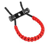 Gatuxe Corde de Poignet de tir à l'arc, bel Accessoire de Haute résistance Durable à Utiliser pour la Plupart des arcs(Rouge)