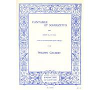 GAUBERT PH.- CANTABILE ET SCHERZETTO - CORNET SIB ET PIANO