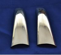 gauche + droite Miroir accessoire de Couvertures de poignée de porte en acier inoxydable pour Scania Série R