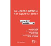 Gauche globale - Immanuel Wallerstein - Maison Des Sciences De L'homme - broché - Etude