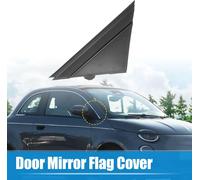 Gauche Rétroviseur Drapeau Triangle Couverture 1SJ85KX7AA pour Fiat ABS Mat Noir