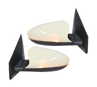 Gauche Rétroviseur Électronique Term Ensemble De Rétroviseur 5/8 Broches Pour Hyundai Pour I20 MK3 BC BI 2020-2022 2023 2024 Primer Blanc Clignotant Latéral(1pair 8pin)