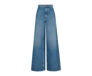 Gauchere - Jean en denim à jambes larges - Femme - Jeans - Bleu - Taille: W34