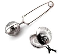 Gaucho Cebar Infuseur à thé en vrac ● Infuseur à thé en acier inoxydable 304 ● Passoire à thé réutilisable ● Passoire à thé pour la plupart des tasses ● Tamis à thé et herbes