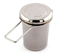 Gaucho Cebar Infuseur à thé en vrac ● Infuseur à thé en acier inoxydable 304 ● Passoire à thé réutilisable ● Passoire à thé pour la plupart des tasses ● Tamis à thé et herbes