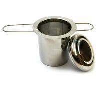 Gaucho Cebar Infuseur à thé en vrac ● Infuseur à thé en acier inoxydable 304 ● Passoire à thé réutilisable ● Passoire à thé pour la plupart des tasses ● Tamis à thé et herbes