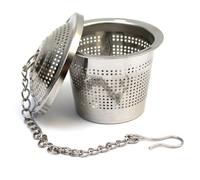 Gaucho Cebar Infuseur à thé en vrac ● Infuseur à thé en acier inoxydable 304 ● Passoire à thé réutilisable ● Passoire à thé pour la plupart des tasses ● Tamis à thé et herbes