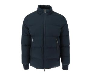 Gaudi, Homme, Vestes, Bleu, Taille: S Veste Matelassée Bleue avec Fermeture Éclair et Poches Multiples