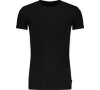 Gaudi T-shirt à manches courtes et col rond avec logo appliqué Noir : Taille - S Taille : S
