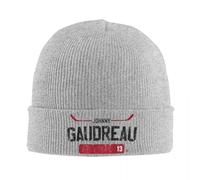 Gaudreau Chapeau de Sport, tuques d’Automne-Hiver, Casquettes de Hockey sur Glace de Rue, Casquettes tricotées en Acrylique Unisexe, Casquettes tricotées en Acrylique