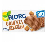 Gaufre Au Caramel 175G|Bjorg|(Lot De 4)|Best Deal
