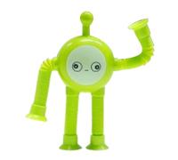 Gaufre Aux Œufs en Tube Extensible Éducatif - Roman Lumineux Anti-Stress Ďurable | Jouet Fidget Télescopique À Ventouse De Dessin Animé | pour Les , Soulagement De L'anxiété Et Jeu Sensoriel, A