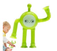 Gaufre Aux Œufs En Tube Extensible - Tube Roman Éducatif | Jouet Fidget Avec Ventouse Télescopique De Dessin Animé, Jouets Sensoriels Anti-stress Pour Salles De Classe, Dortoir, Voiture, Chambre À Cou