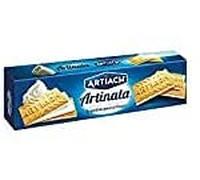 GAUFRE BISCUIT REMPLI DE CRÈME D'ARTINATA PACK 210G ARTIACH