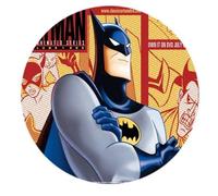 Gaufre en hostie pour décorations et gâteaux sur le thème Batman en disques comestibles Cake Design (MOD. 2)