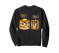 Gaufres amusantes crêpes garçon homme fils mari he love me more Sweatshirt