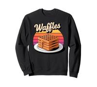 Gaufres Pancakes Gaufre Petit Déjeuner Sweatshirt