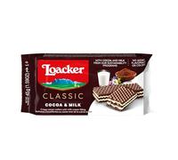 Gaufrette au cacao fourrée au lait 45 g - Loacker