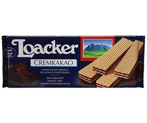 Gaufrette fourrée à la crème au cacao Tortina Original 175 g - Loacker