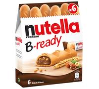 Gaufrette Nutella B Ready fourrée de pâte à tartiner aux noisettes 132g