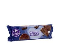 Gaufrettes au Chocolat au Lait, Généreux Fourrage Cacaoté - Paquet de 144 g, Biscuit Croquant et Réconfortant pour Pause Gourmande - Lot de 4