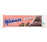 Gaufrettes au chocolat Manner Sticks Mignon 30g