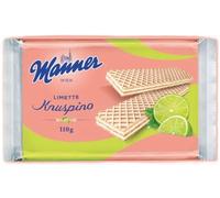 Gaufrettes au citron vert Manner Knuspino Limete 110 g