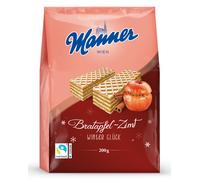Gaufrettes croustillantes Manner Winterwaffel Bratapfel Zimt 185g