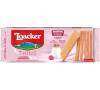 Gaufrettes Loacker au yaourt et à la framboise 150g