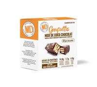 Gaufrettes protéinées noix de coco chocolat Boîte de 5 MD