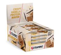 Gaufrettes Protéinées Nutramino - Protein Wafers - Vanilla Boite de 12